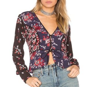 Free People The Way The World Turns Top